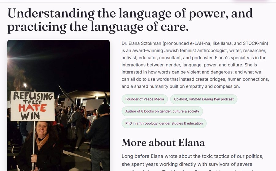 A preview of elanasztokman.net